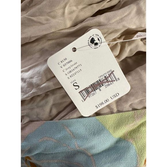 Free People Cote D Azur Maxi Dress Size S - Picture 8 of 9